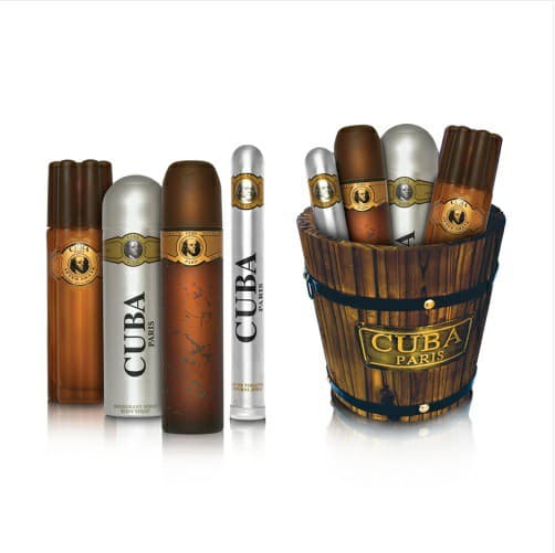 Cuba Gold By Cuba 4 Piece Gift Set For Men