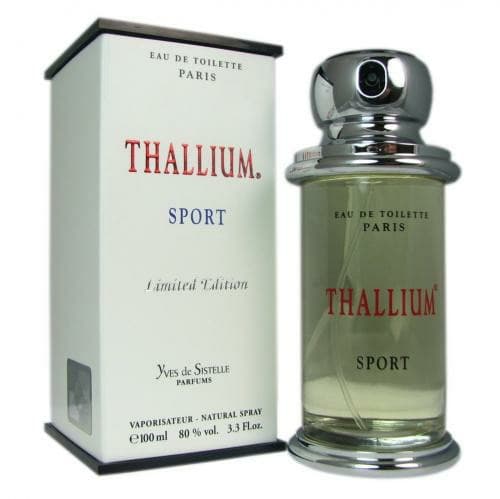 Yves De Sistelle Thallium Sport 3.4Oz Eau De Toilette For Men