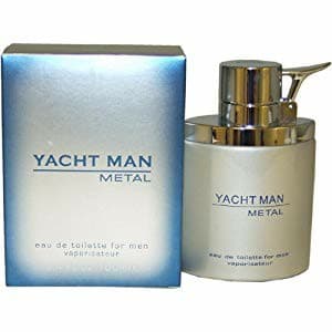 Paris Yatchmen Metal 3.4Oz Eau De Toilette For Men