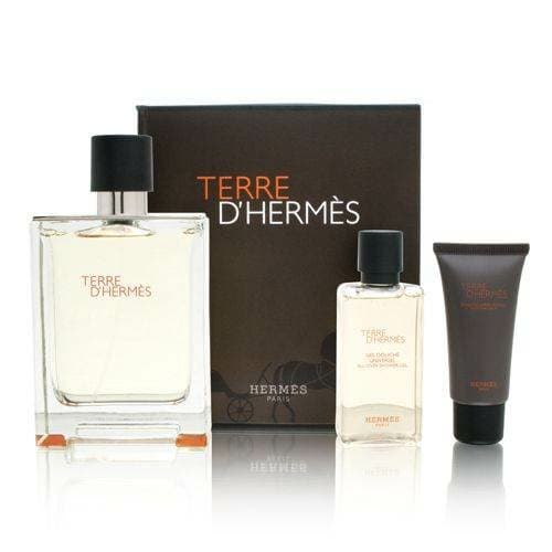 Terre D' Hermes 3 Piece Gift Set For Men