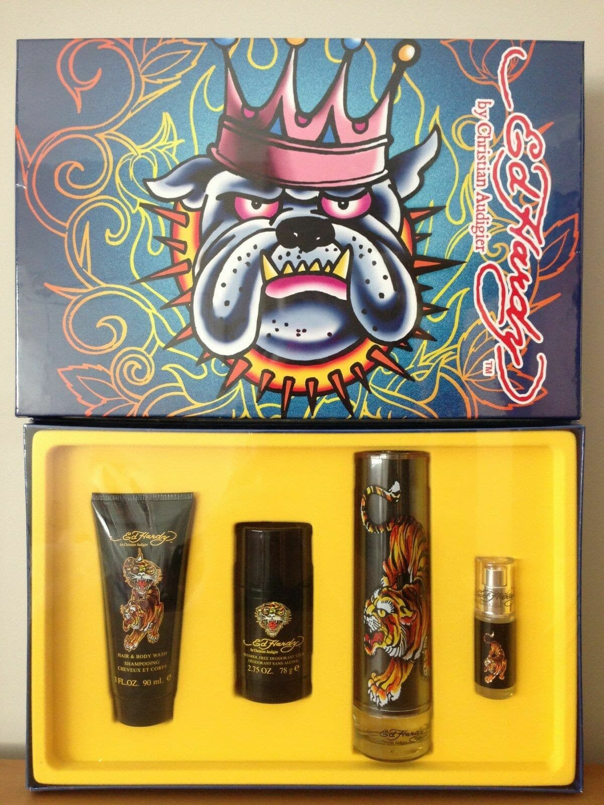 Christian Audigier Ed Hardy 3Piece Gift Set For Men