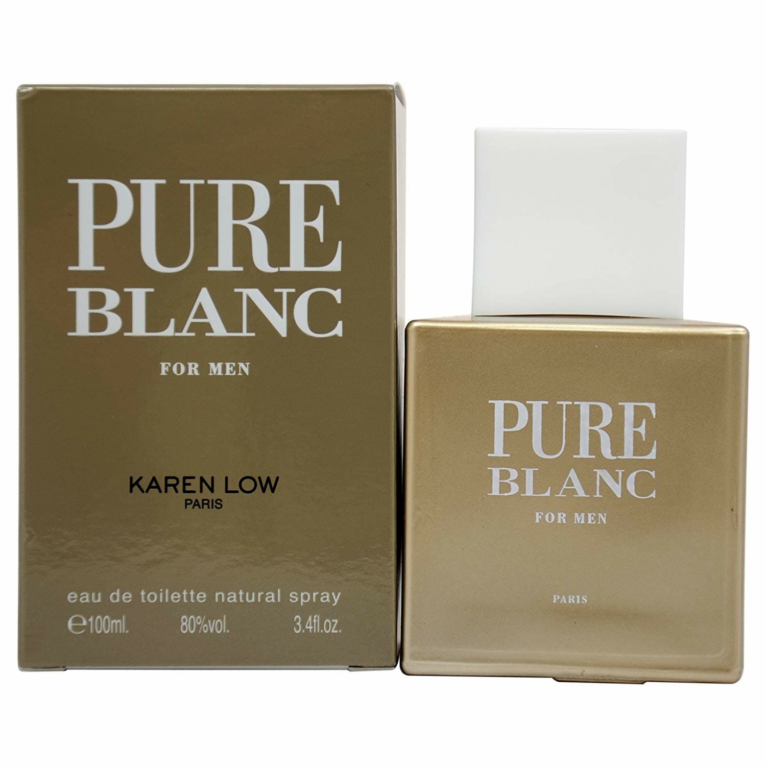 Karen Low Pure Blanc 3.4Oz Eau De Toilette For Men