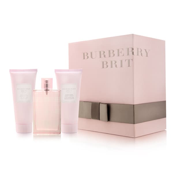 BURBERY BRIT SHEER 3 Pieces Giftset for Women