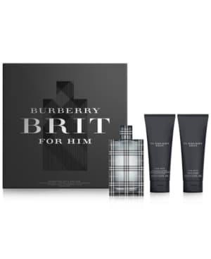 BURBERRY BRIT 3 Pieces Giftset for Men