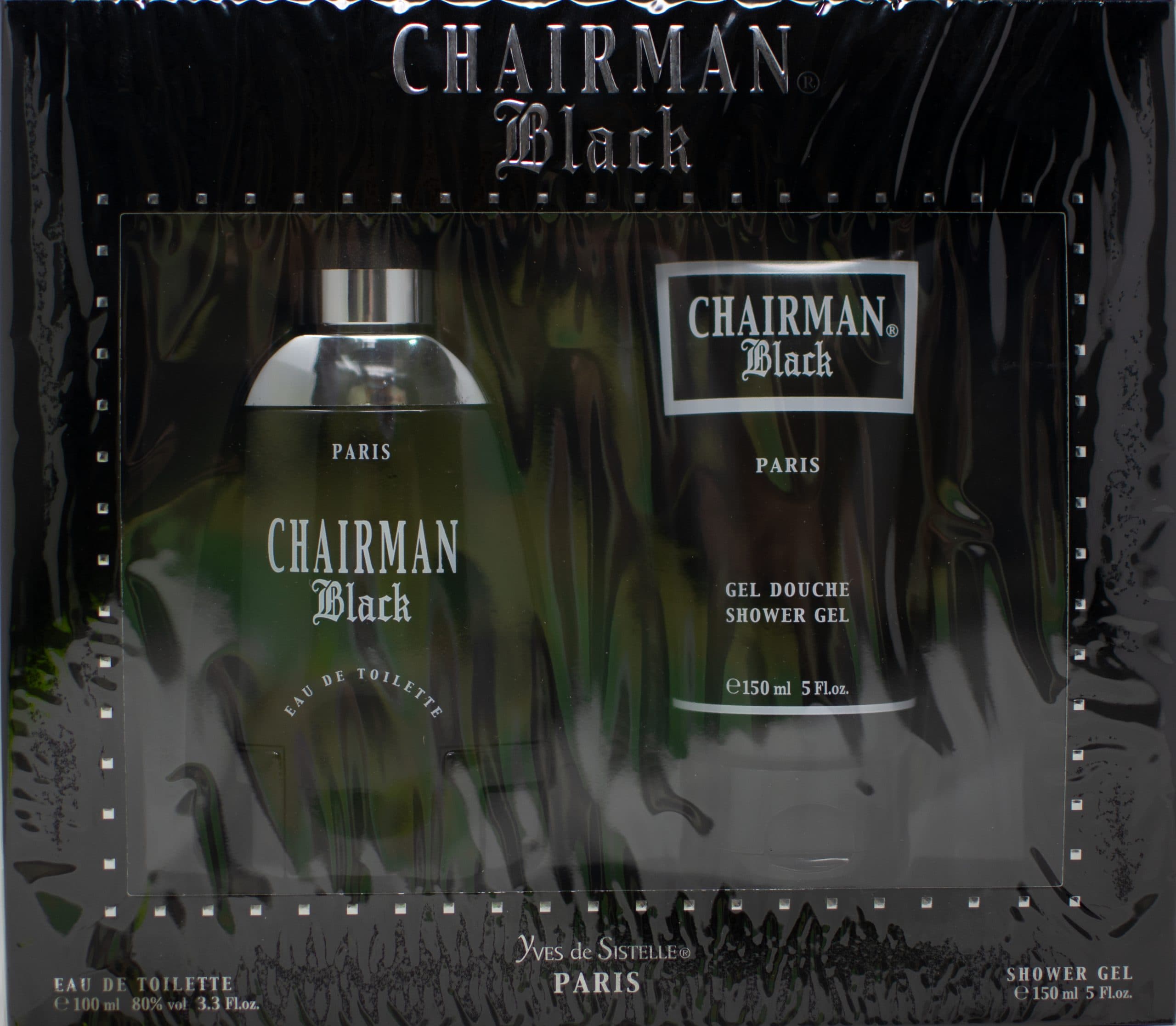 CHAIRMAN BLACK 3.3Oz  Shower Gel For Men