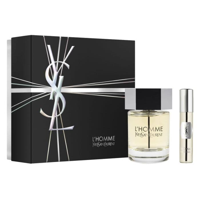 YSL L'HOMME 3.3Oz +10ML SPR- Gift Set for Men