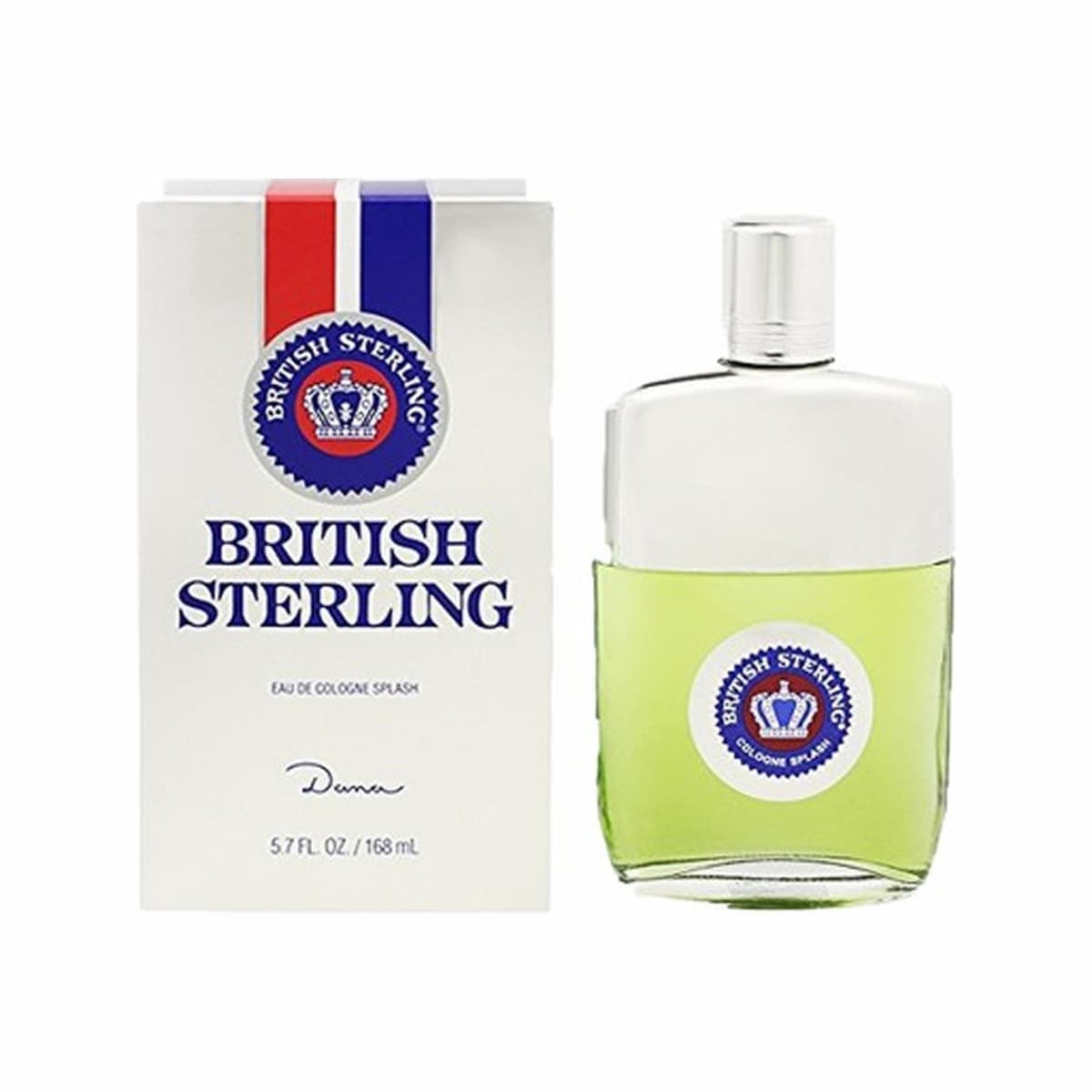 British Sterling 5.7Oz Eau De Cologne For Men