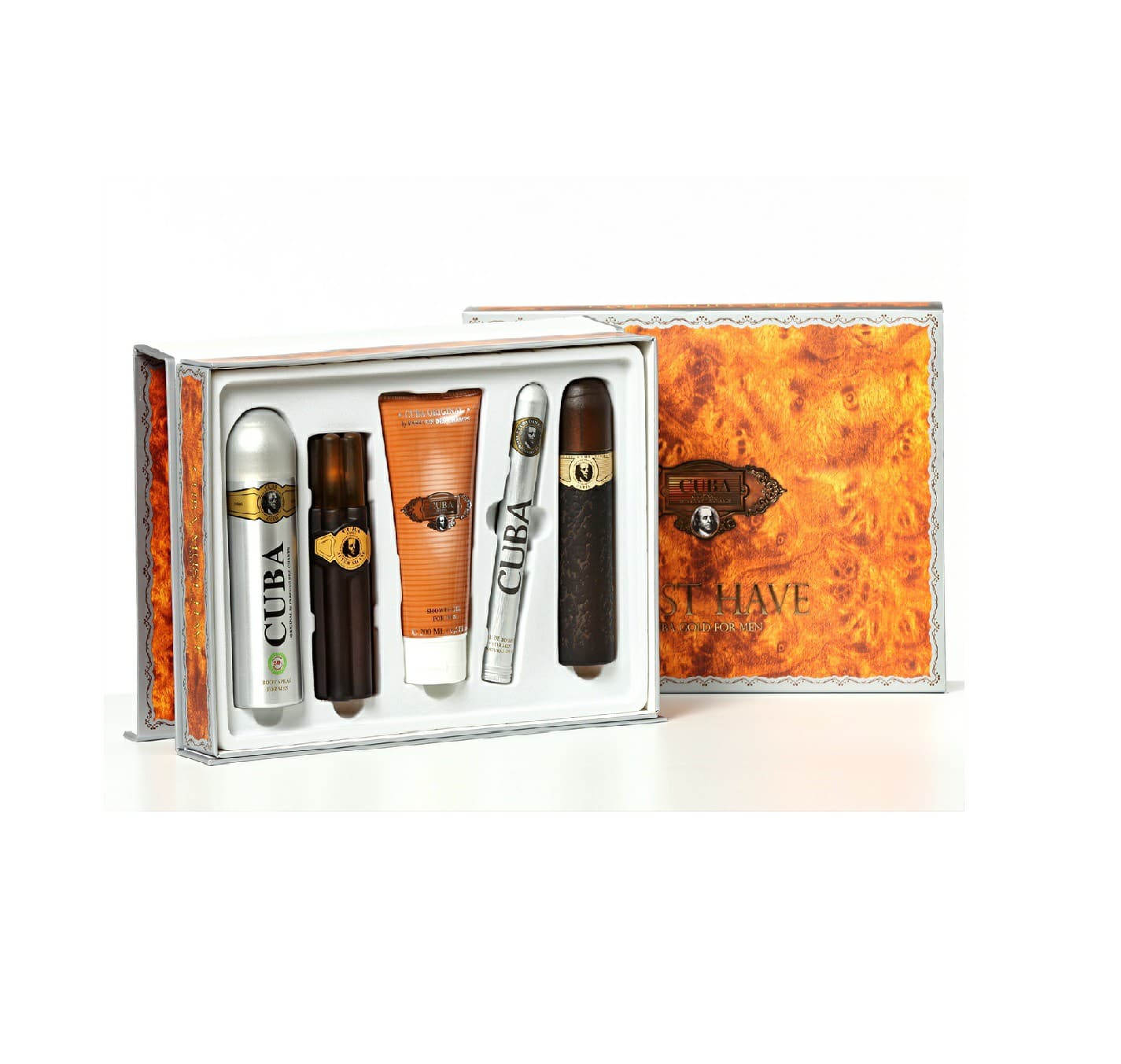 Cuba Gold 5 Piece Gift Set For Men