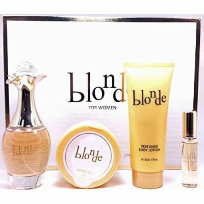 Blonde 4 Piece Gift Set For Women
