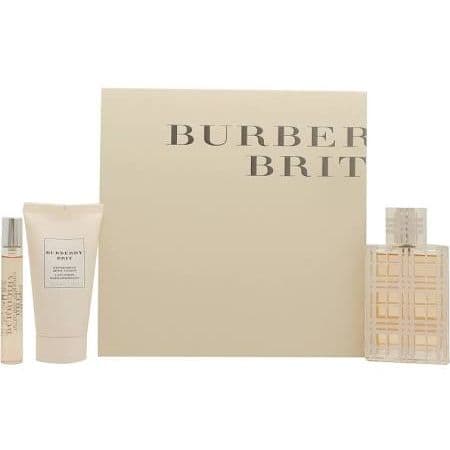 BURBERRY BRIT 3 Pieces Giftset for Women