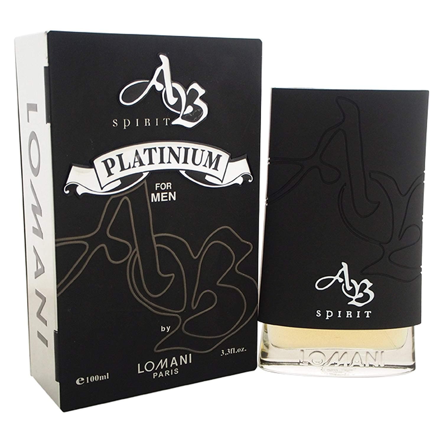 Lomani Abspirit Platinium 3.3Oz Eau De Toilette Spray For Men