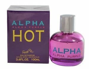 Alpha Purple Hot 3.4Oz Eau De Parfum For Women