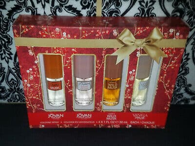 JOVAN MUSK  4 Bottl Gift Set for Women