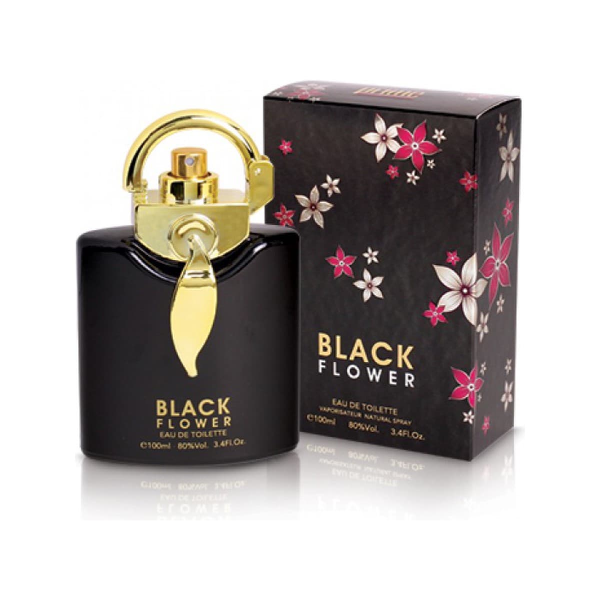 Black Flower 3.4Oz Eau De Toilette For Women