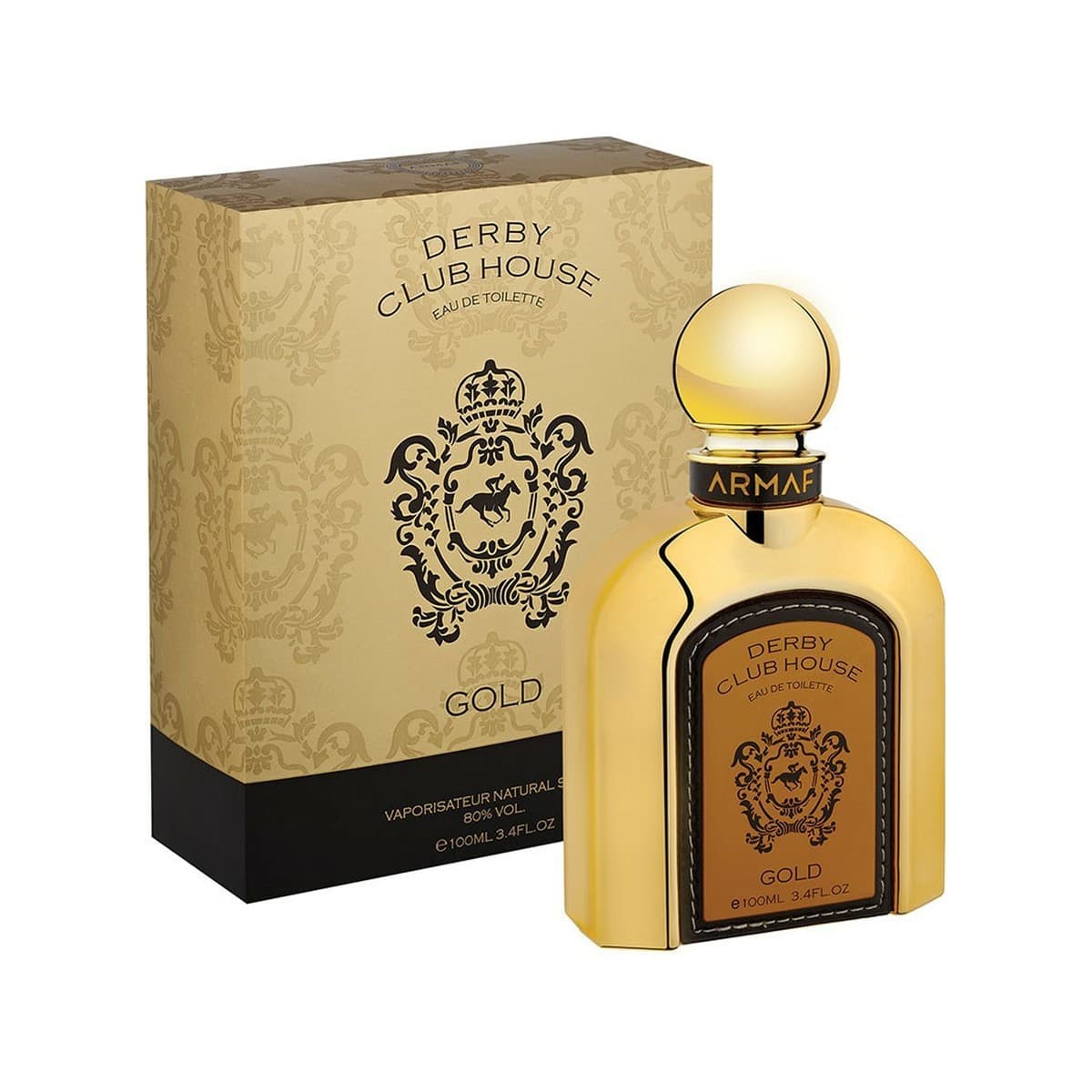 Derby Club House Gold 3.4 Oz Eau De Toilette For Men