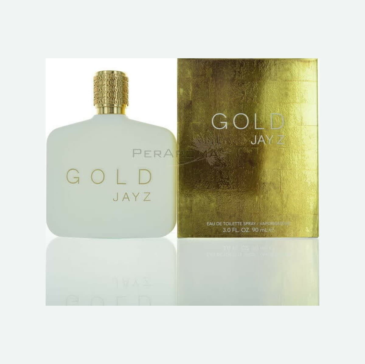 Jay Z Gold 3.4Oz Eau De Toilette Spray For Men