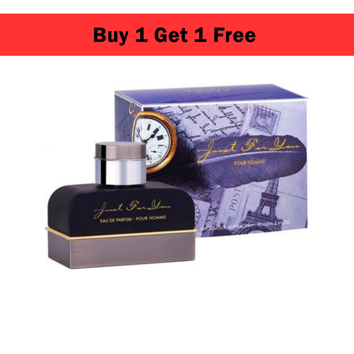 Armaf Just For You Homme 3.4Oz Eau De Parfum For Men