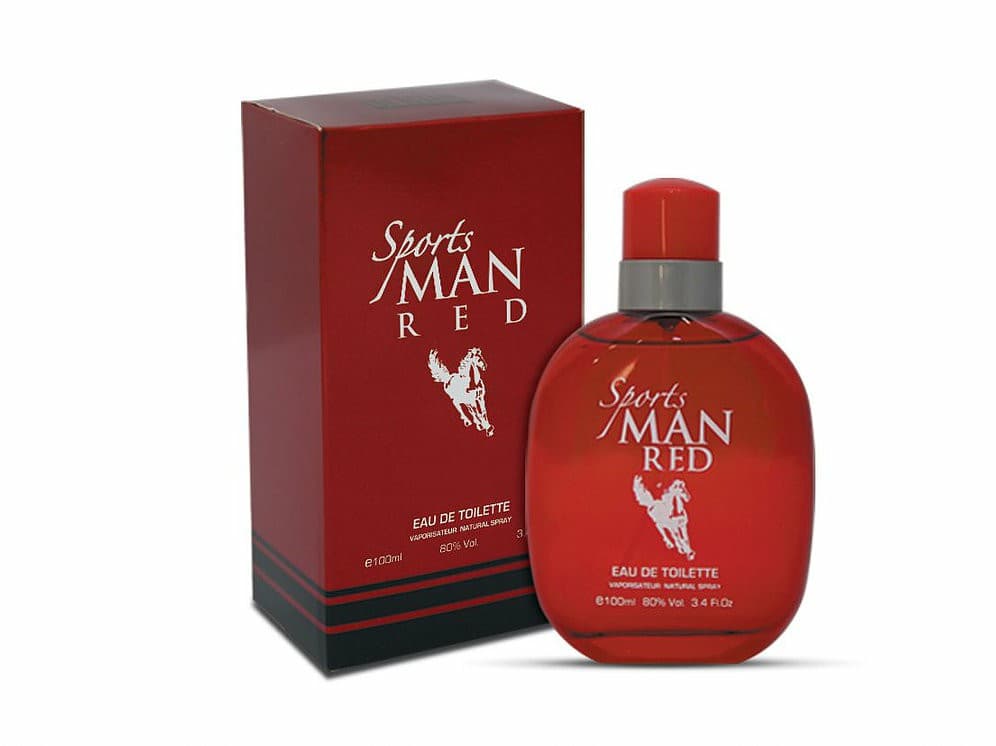 Prime Sports Man Red 3.4Oz Eau De Toilette For Men
