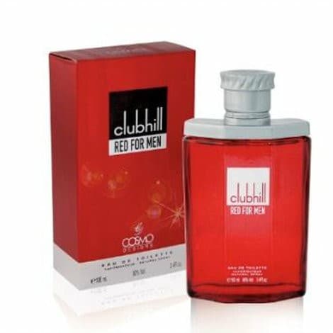 Club Hill Red 3.4Oz Eau De Toilette For Men