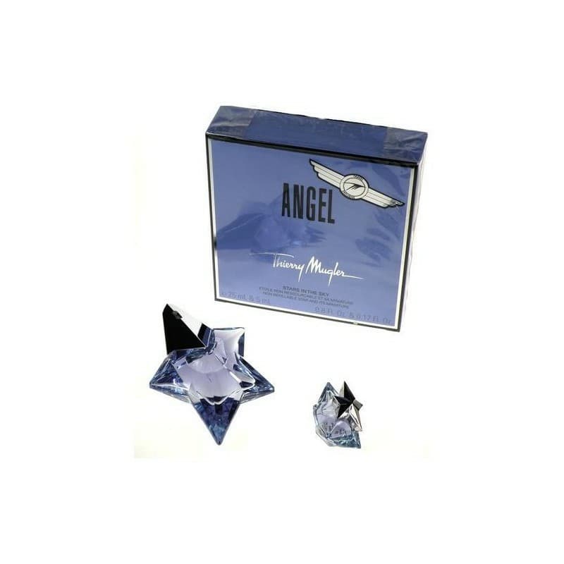 Angel By Thierry Mugler Eau De Parfum Spray + Free Mini Edp .8 Oz For Women