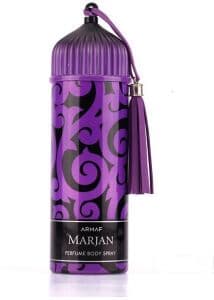 ARMAF MARJAN PURPLE 6.7Oz Body Spray for Women