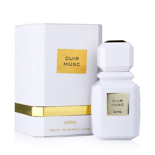 AJMAL CUIR MUSC 3.4 Oz Eau De Parfum For Men