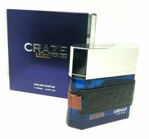 Armaf Craze Bleu 3.4Oz Eau De Parfum For Men