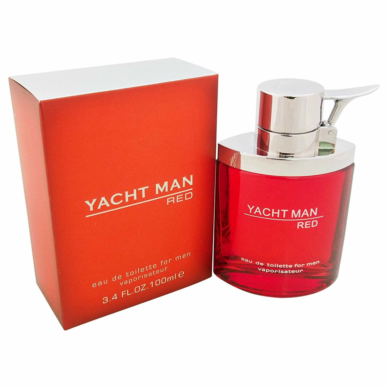 Paris Yatchmen Red 3.4Oz Eau De Toilette For Men