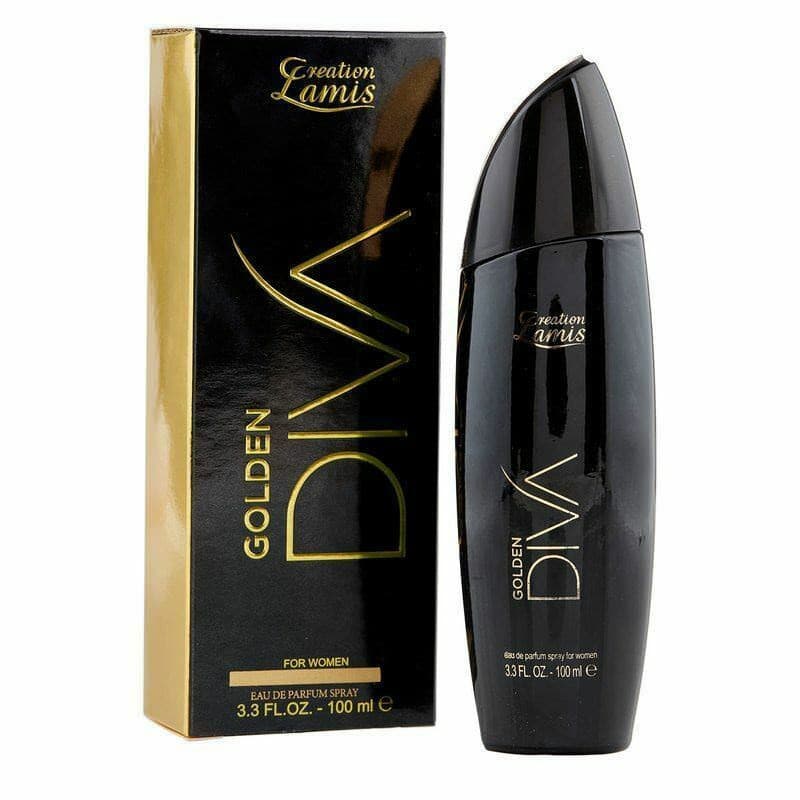 Lamis Creation Golden Diva 3.3Oz Eau De Toilette For Women