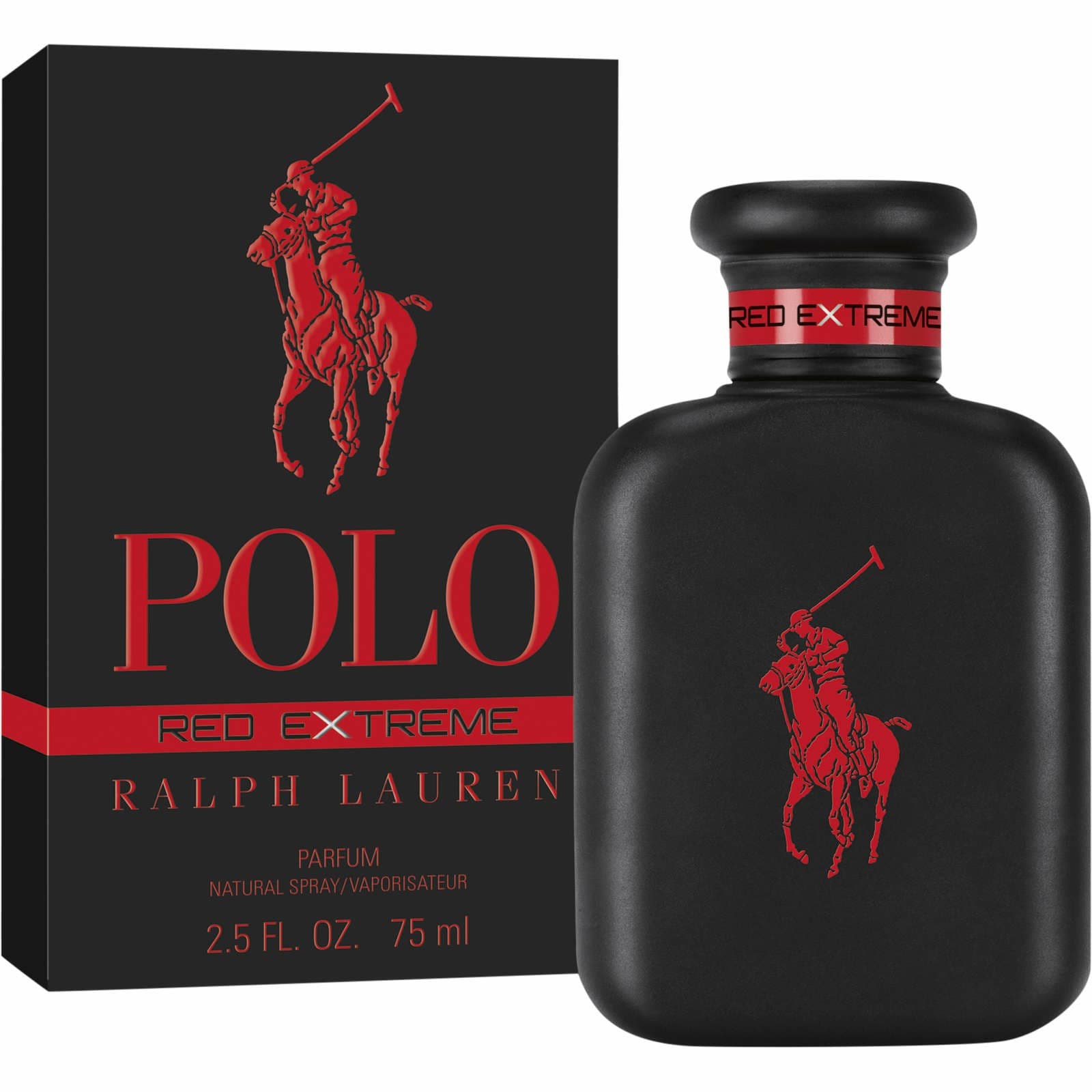 Ralph Lauren Polo Red  Extreme 2.5Oz Eau De Parfum For Men