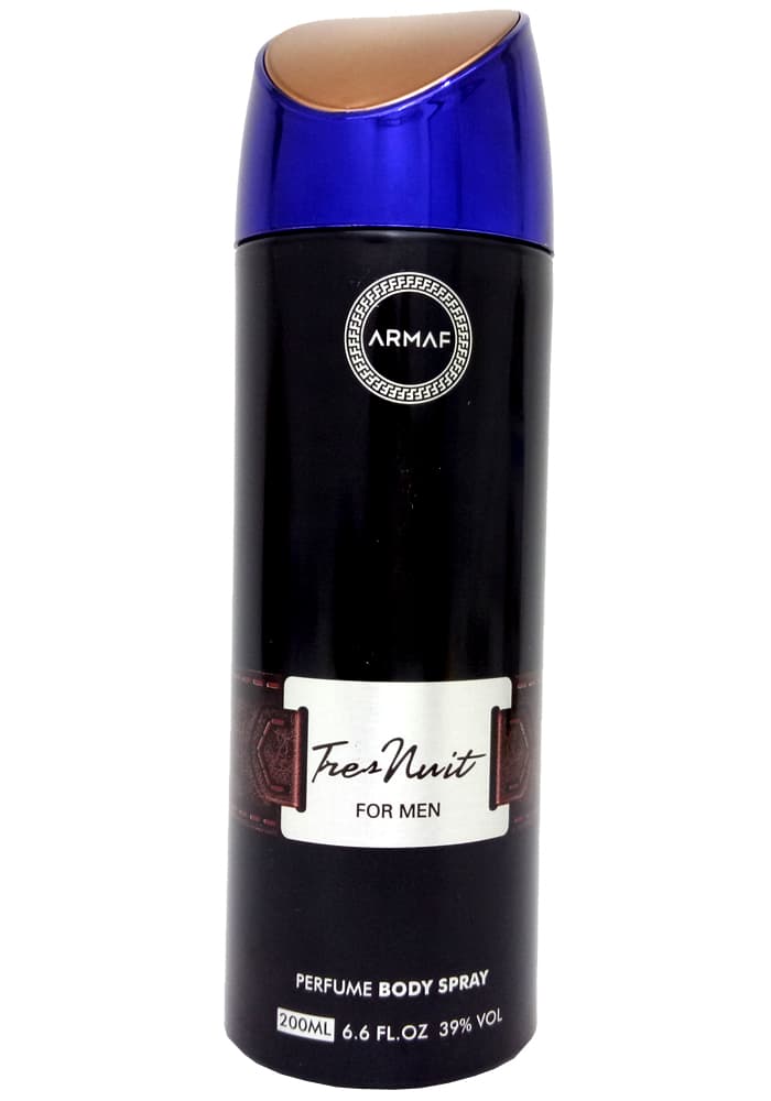 ARMAF TRES NUIT 6.7 Oz BODY SPRAY For Men