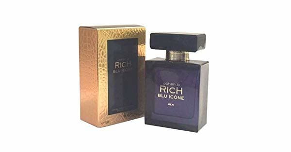 Rich Blu Icone For Men By Johan.B 3.4Oz Eau De Toilette For Men