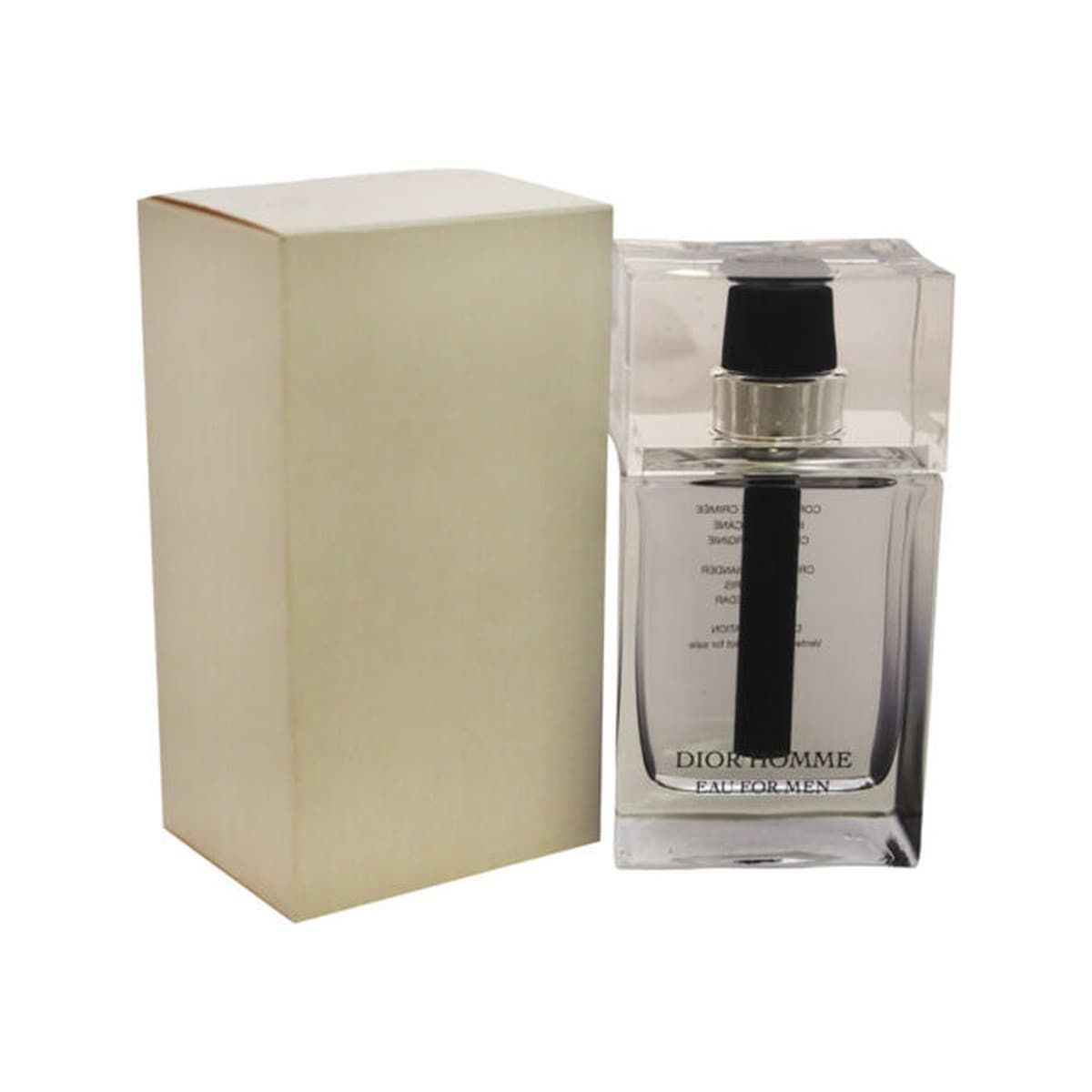 Christian Dior Homme Eau For Men  3.4Oz Eau De Toilette Tester For Men
