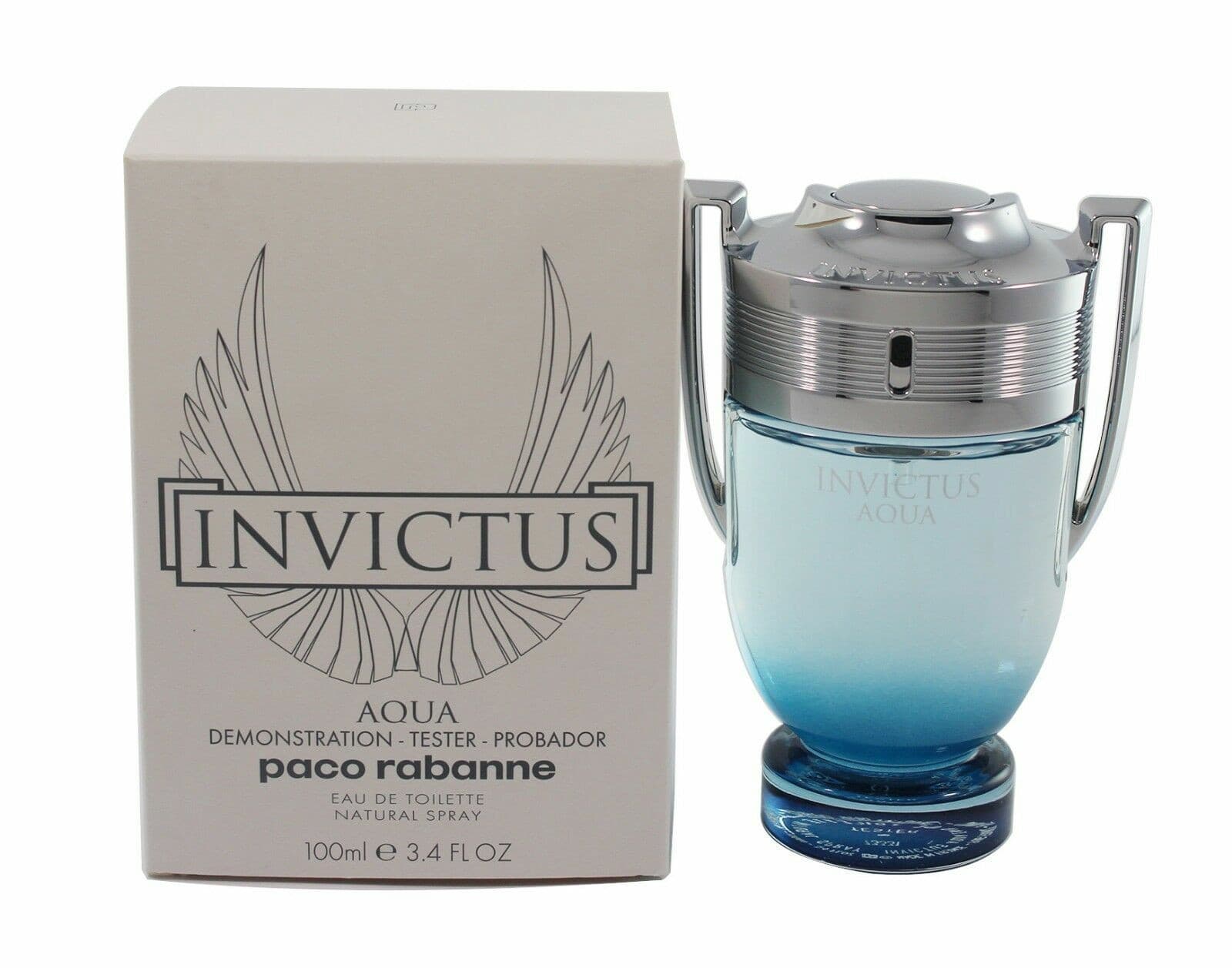Paco Rabanne Invictus Aqua  3.4Oz  For Men