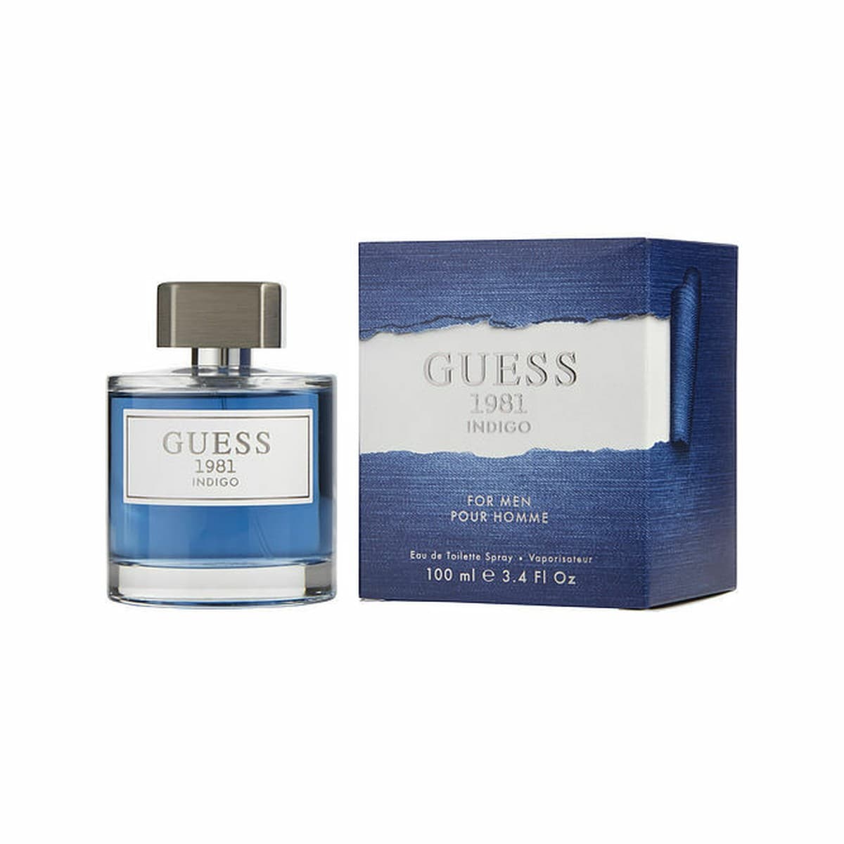 Guess Indigo 1981 3.4Oz Eau De Toilette Spray For Men