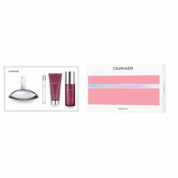 Calvin Klein Euphoria Lote Gift 4 Piece Gift Set For Women