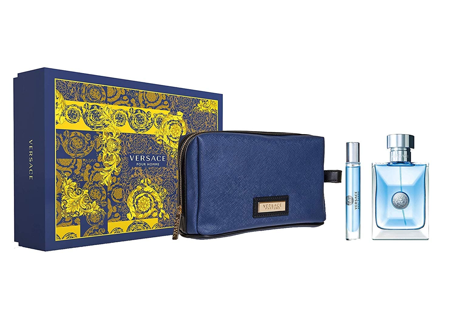 VERSACE HOMME 3 Piece Gift Set For Men