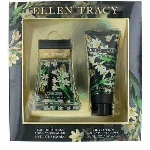 Ellen Tracy Confident Set For Women Eau De Parfum Spray 3.4 Oz Body Lotion