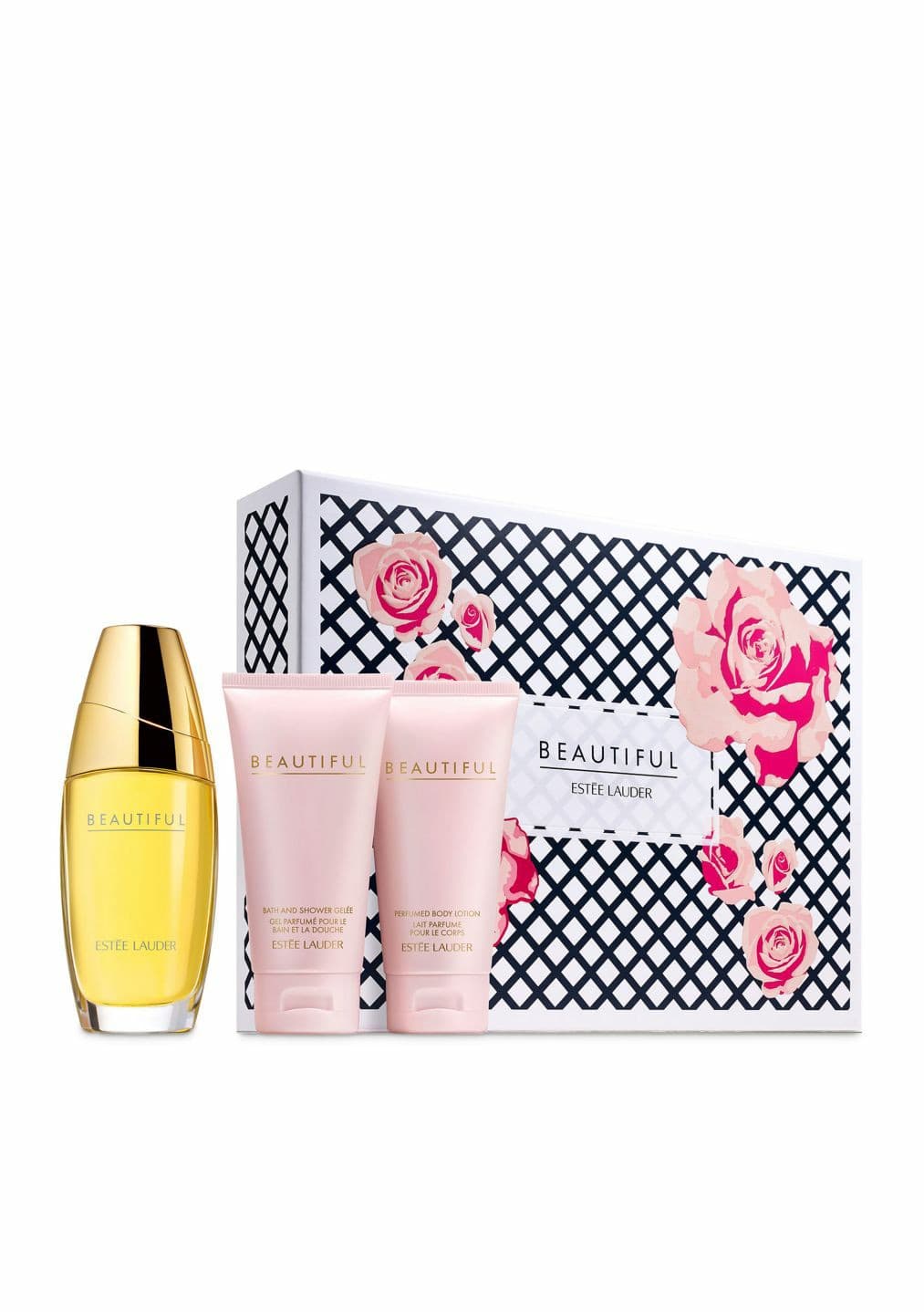 Estee Lauder Beautiful Romantic Favorites 3 Piece Gift For Women
