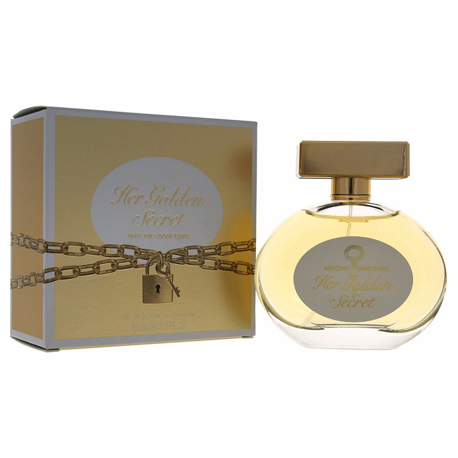 The Golden Secret Cologne By Antonio Banderas 2.7Oz Eau De Toilette For Women