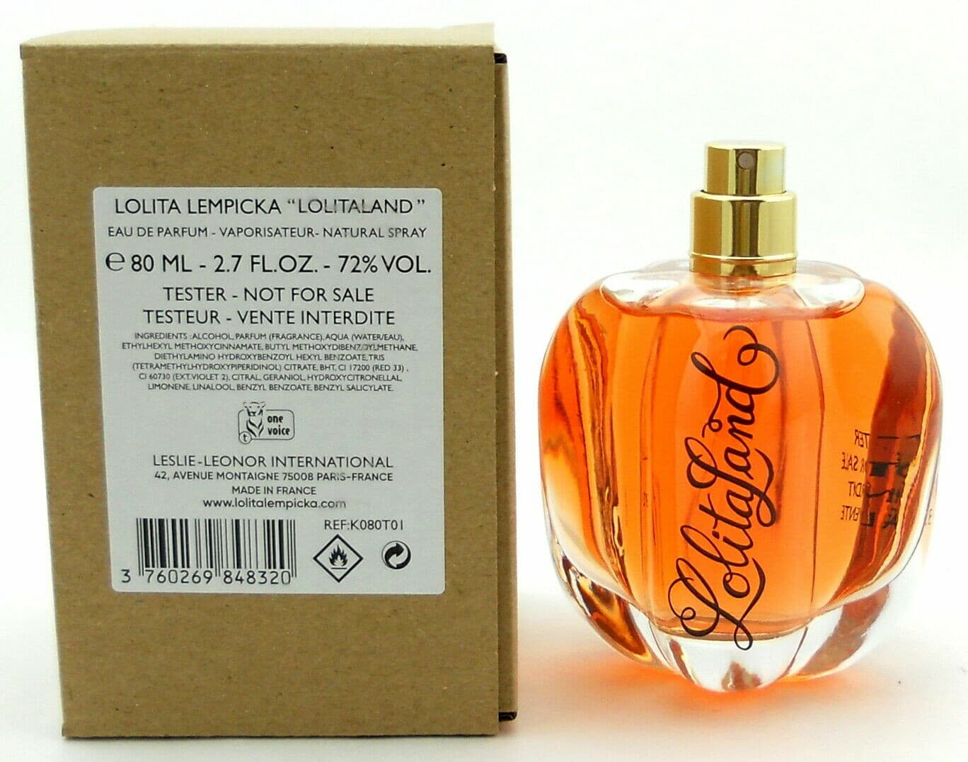 Lolita Lempicka Lolitaland 2.7Oz Eau De Parfum Tester For Women