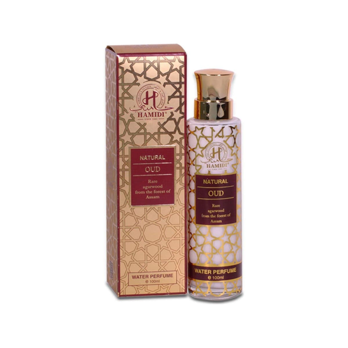 Hamidi Natural Oud 3.4Oz  Spray For Men