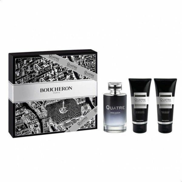 Boucheron Quatre Absolu 3 Piece Gift Set For Men