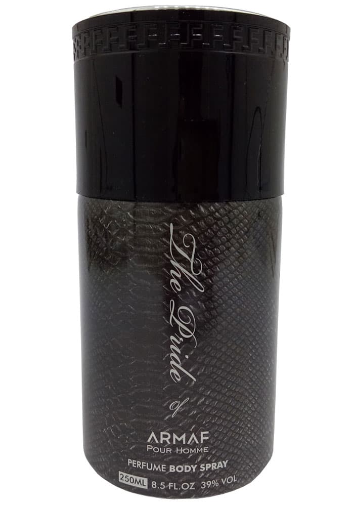 ARMAF PRIDE BLACK 8.5Oz Body Spray