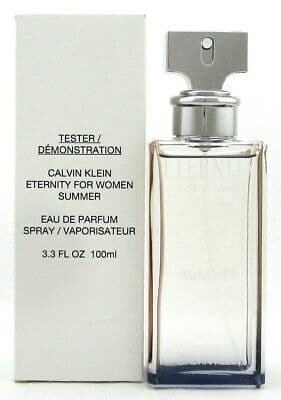 CALVIN KLEIN ETERNITY SUMMER 19 3.4 Oz Tester For Women