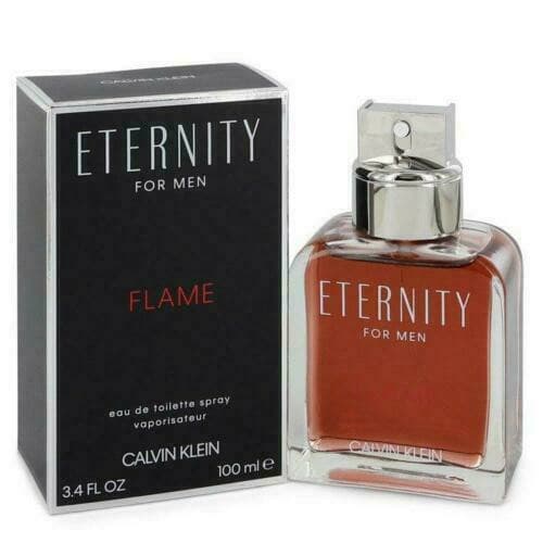 Eternity Flame By Calvin Klein 3.4Oz Eau De Toilette For Men