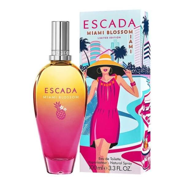 ESCADA MIAMI BLOSSOM 3.3 Oz Eau De Toilette For Women