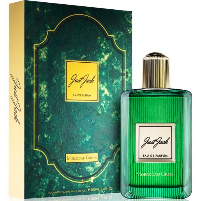 JUST JACK MORACCAN GREE 3.4Oz Eau De Parfum Spray for Men