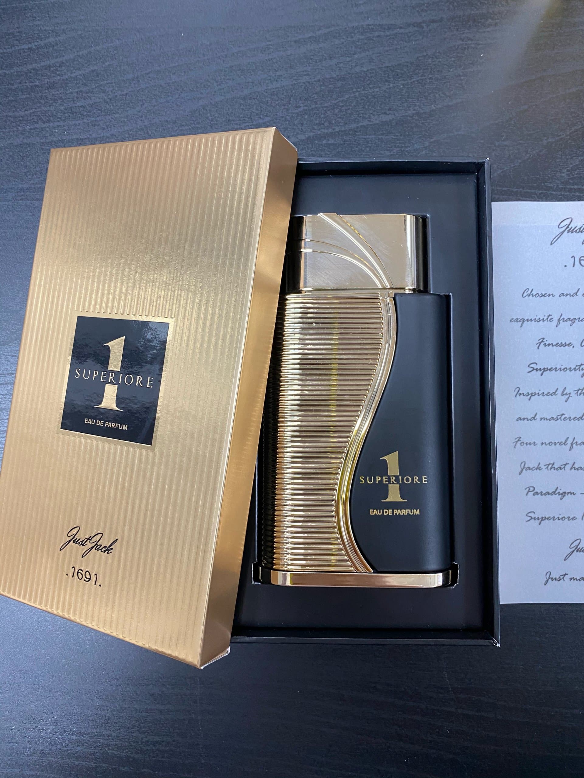 JUST JACK SUPERIORE1 3.4 Oz Eau De Parfum