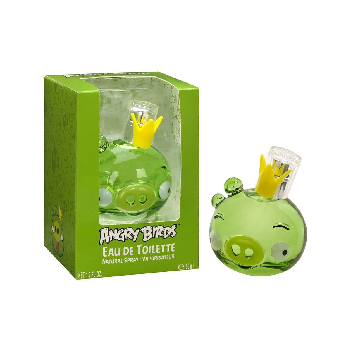 Angry Birds Green 1.7Oz Eau De Toilette For Kids